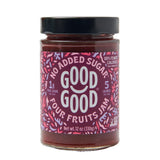 GOOD GOOD Four Fruits Jam - No Added Sugar - Low Calorie - Gluten Free and Vegan - Diabetic and Keto Friendly - 12oz / 330g (Pack of 1)