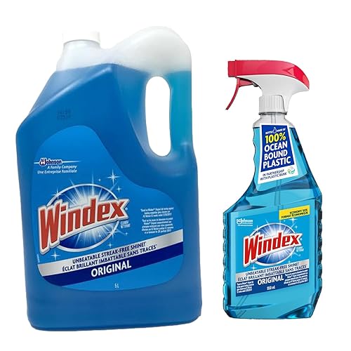 SC Johnson Windex Original Glass Cleaner Set: 5L refill +950 ml Trigger Spray