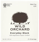 Wild Orchard, Tea Everyday Black Organic, 12 Count