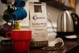 Breakfast Blend Ground Coffee -12 oz Fairly Traded, Naturally Shade Grown