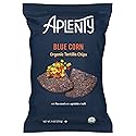 Amazon Brand, Aplenty Organic Blue Corn Tortilla Chips, 9 Oz