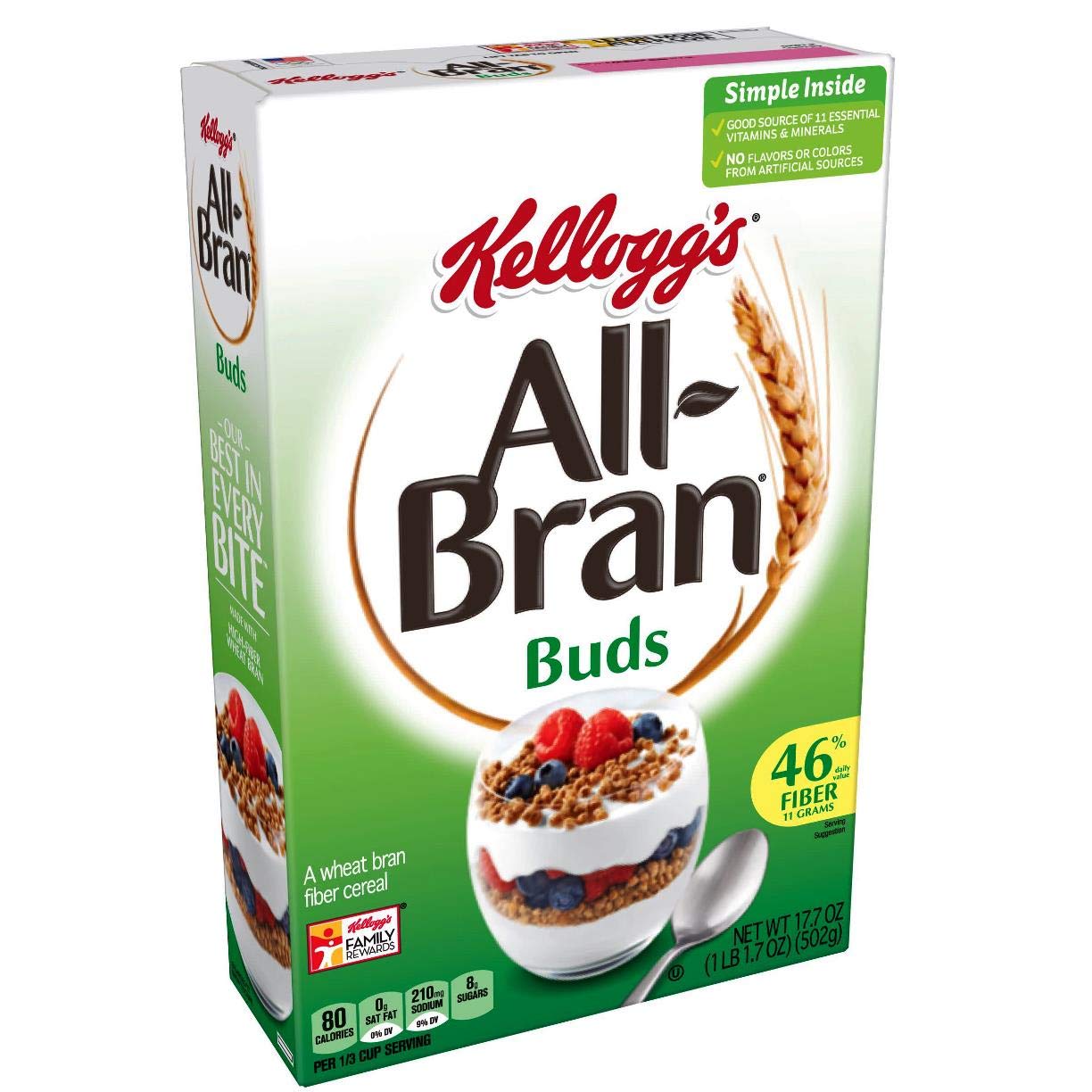 Kellogg's All-Bran Bran Buds Cereal - 17.7 oz