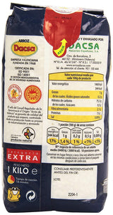 Arroz Rice Dacsa Round Rice D.O. Valencia - 2 bags of 2.2 LBs