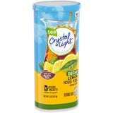 Crystal Light Iced Tea Decaffeinated Lemon Natural Flavor, 1.5-Ounce Canister (Pack of 6)