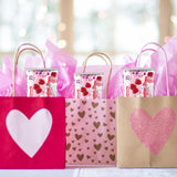 Heart Shaped Valentine Lollipops, Individually Wrapped Bulk Candies For Classroom Exchanges, Themed Party Candy, 25 Count Bag