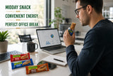 Nature Valley Variety Pack Granola Bars, 21 Count Snack Bars, Peanut Butter Chocolate, Strawberry & Blueberry Flavors, Crunchy Grab-and-Go Snack Bars