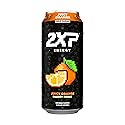 2XP Energy Drink | 2x Energy & Endurance | Alpha -GPC, L-Tyrosine, 200mg Natural Caffeine | 0 Sugar or Artificial Colors | 16oz, 12-Pack (Juicy
