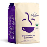 Coffee Bean Direct Organic Fair Trade Guatemalan, Whole Bean Coffee, Arabica Coffee, Light Roast, 5 Pound Bag (Pack of 1)