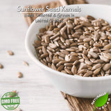 Unsalted Sunflower Seed Kernels by Gerbs - 2 LBS - Top 11 Food Allergen Free & Non GMO - Premium Dry Roasted Shelled Sunflower Seeds - COG USA