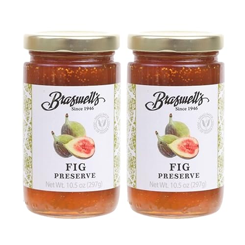 Braswell's Pure Fig Preserves 10.5 OZ (Pack of 2)