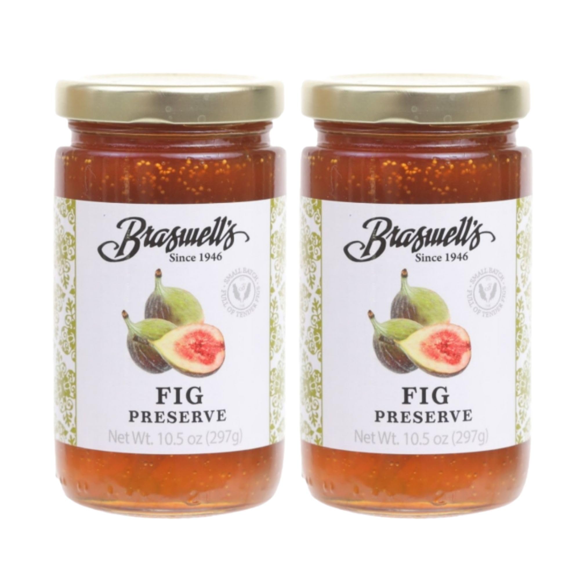 Braswell's Pure Fig Preserves 10.5 OZ (Pack of 2)