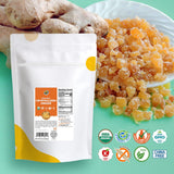 Groovy Bee® Organic Crystallized Ginger 8 oz (226 g)
