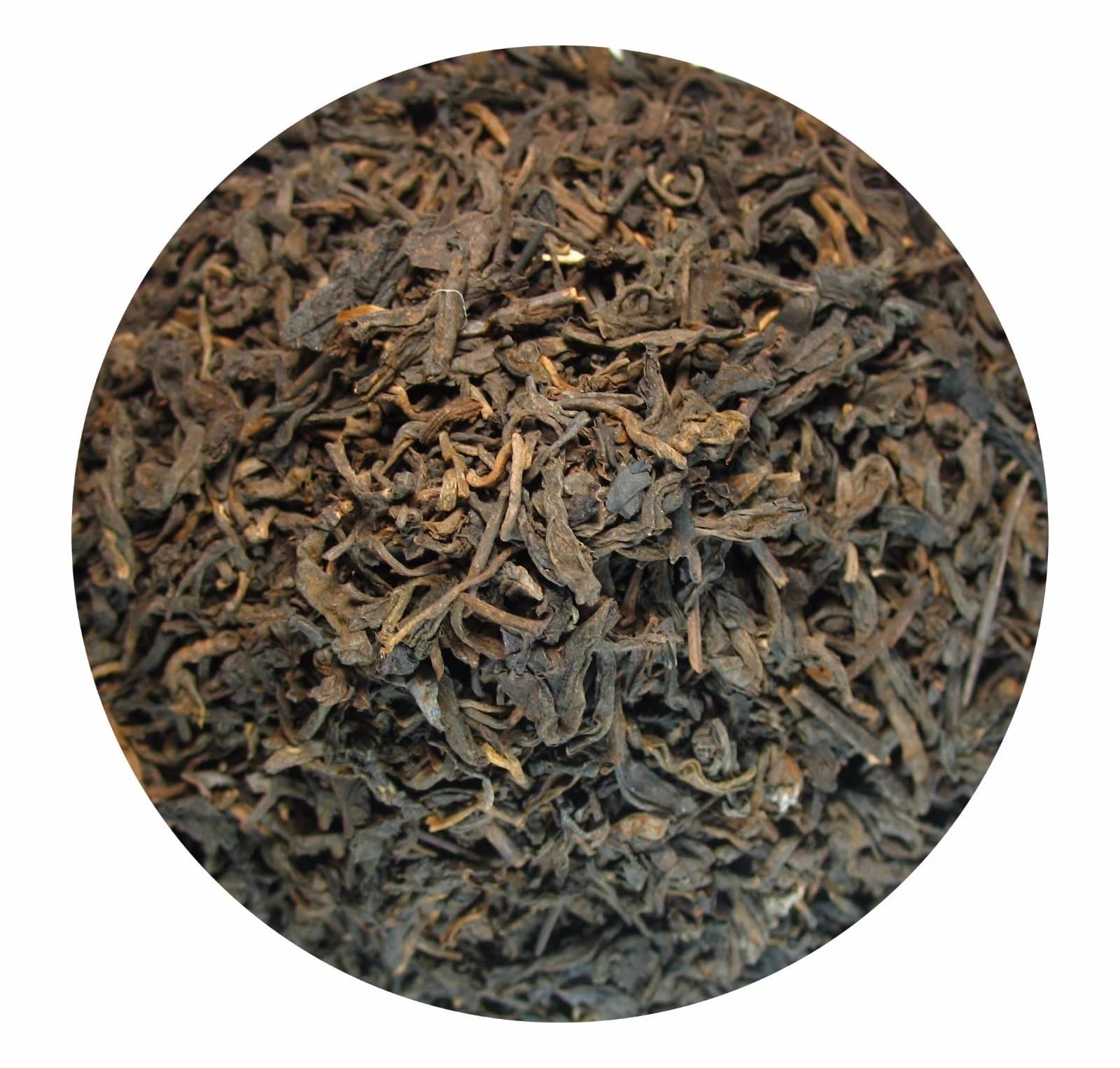 GreenhillTea Aged puerh tea Yunnan Pu-erh - Fermented Loose Leaf Tea, Smooth & Earthy Flavor, Pu-erh tea is an excellent, nutrient-rich choice