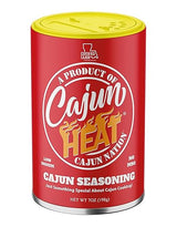 Cajun Nation Low Sodium Cajun Seasoning 7oz Can- Louisiana Certified Cajun- No MSG, Gluten Free- Spicy Cajun Heat Seasoning for Chicken, Seafood