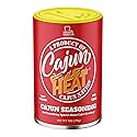 Cajun Nation Low Sodium Cajun Seasoning 7oz Can- Louisiana Certified Cajun- No MSG, Gluten Free- Spicy Cajun Heat Seasoning for Chicken, Seafood