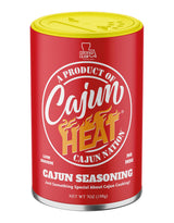 Cajun Nation Low Sodium Cajun Seasoning 7oz Can- Louisiana Certified Cajun- No MSG, Gluten Free- Spicy Cajun Heat Seasoning for Chicken, Seafood