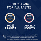 Lavazza K-Cups Coffee Pods Variety Pack - 80 Count (40 Each) - House Blend Perfetto (40) + Dolcevita Classico (40) - Medium Roast, 100% Arabica