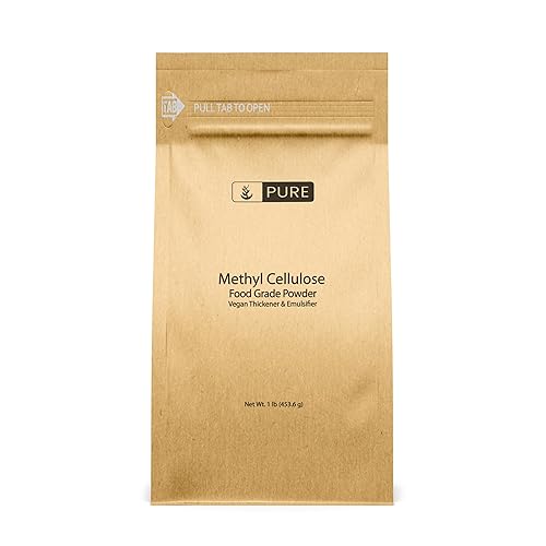 Pure Original Ingredients Methylcellulose (1 lb) Always Pure, Thickener & Emulsifier, Food Grade