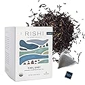 Rishi Tea Earl Grey Tea - Organic Sachet Tea Bags, Pure Black Tea with Bergamot Oil, Energizing & Caffeinated - 15 Count (Pack of 1)