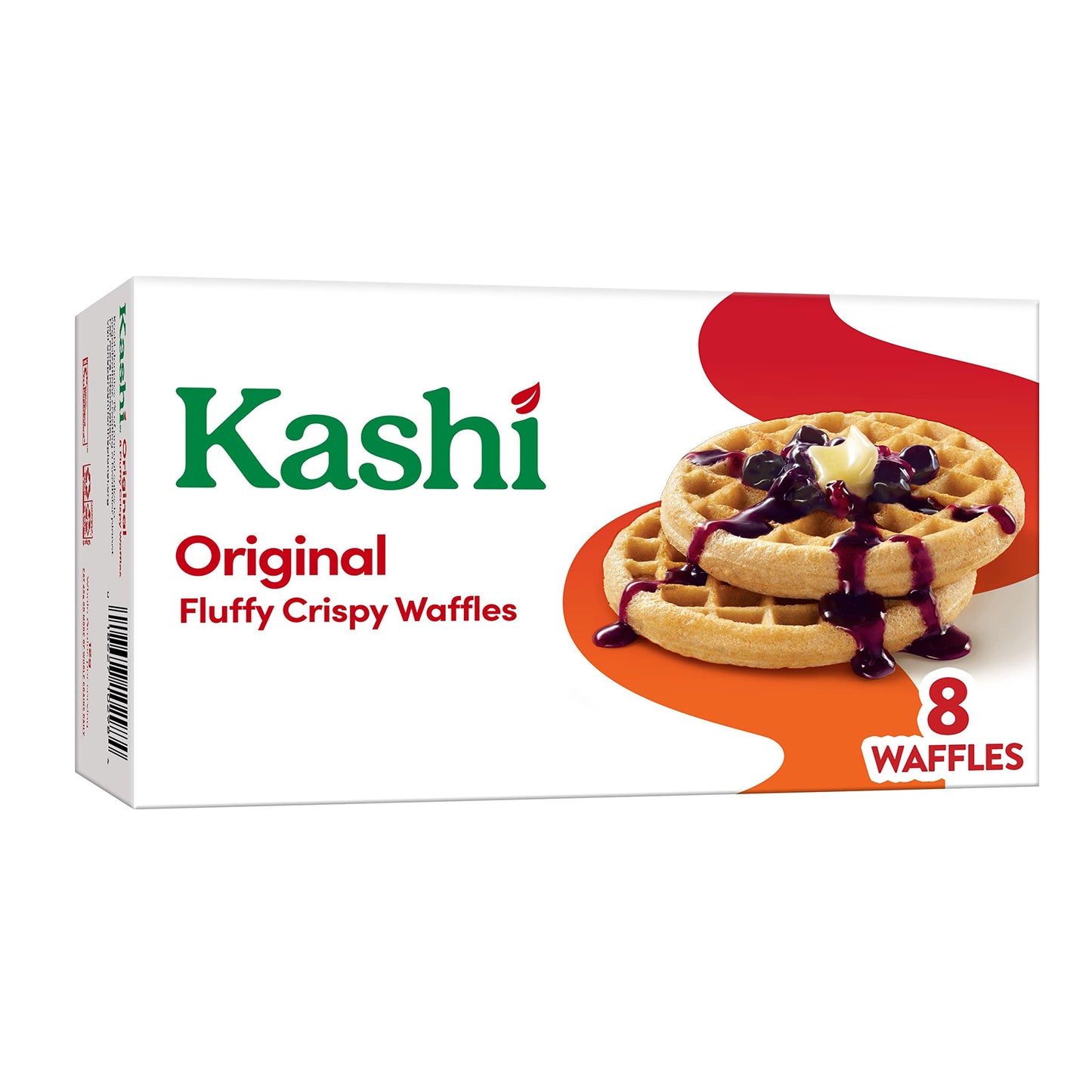 Kashi Frozen Waffles, Vegan and Gluten Free, Frozen Breakfast for Kids, Original, 10.1oz Box (8 Waffles)