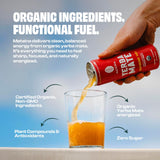 Mateina Yerba Mate Zero Sugar Energy Drink - 120mg Natural Caffeine - Organic, Non-GMO, Non-Carbonated - Dr. Andrew Huberman Recommended - (12 fl oz