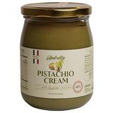Andrella - 500g (18 oz) Premium Sicilian Pistachio Cream 40% - Italian Pistachio Spread - Gourmet Pistachio Butter for Desserts, Pastries & Croissants