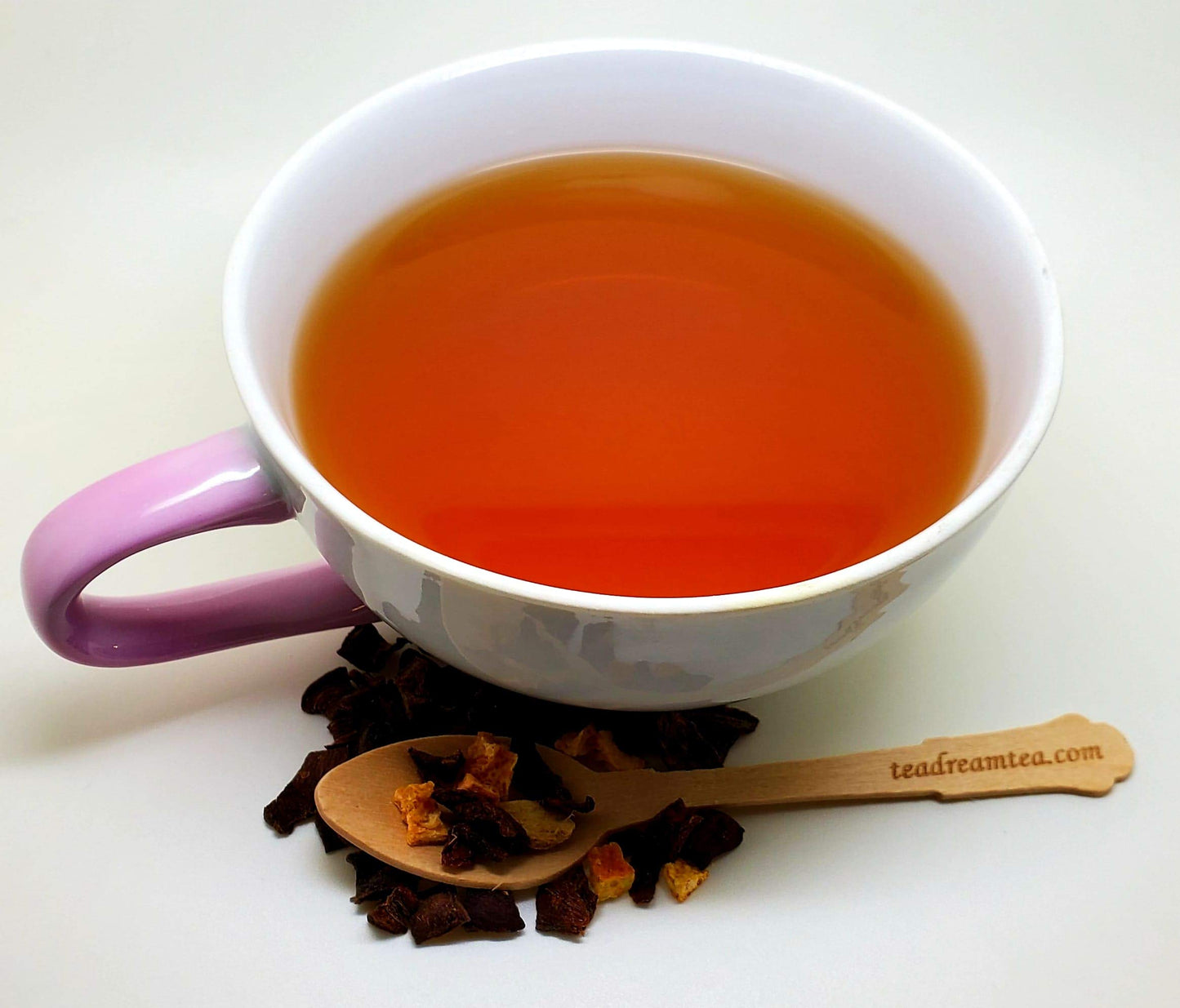 Ginger Tea Carrot Tea Orange Peel | Caffeine Free | Vitamins Rich | All Natural | 4oz Bulk Bag - 60 Cups | Herbal Tea | Loose Tea | Wellness Tea |