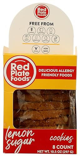RED PLATE FOODS Lemon Sugar Cookies, 10.5 OZ