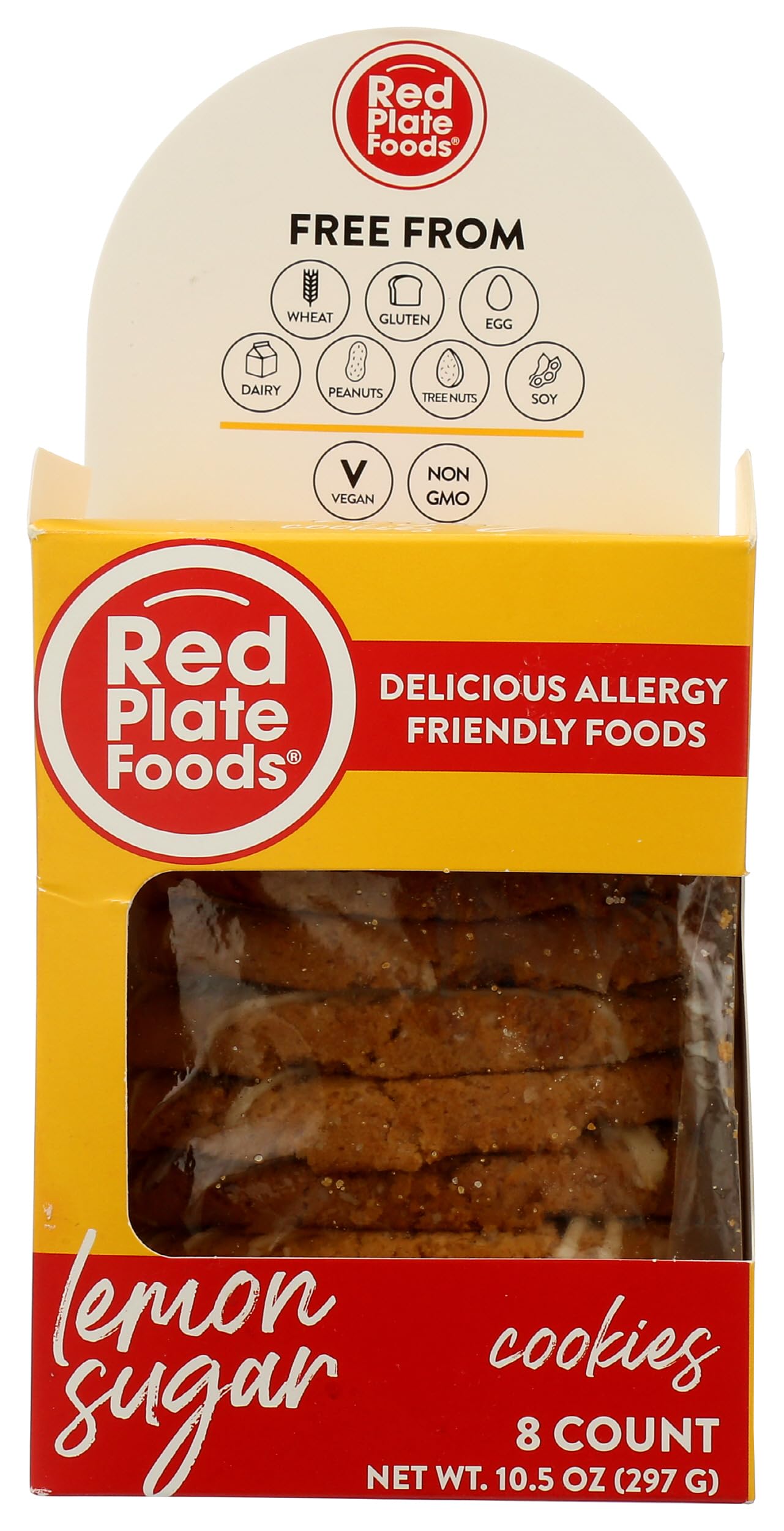 RED PLATE FOODS Lemon Sugar Cookies, 10.5 OZ
