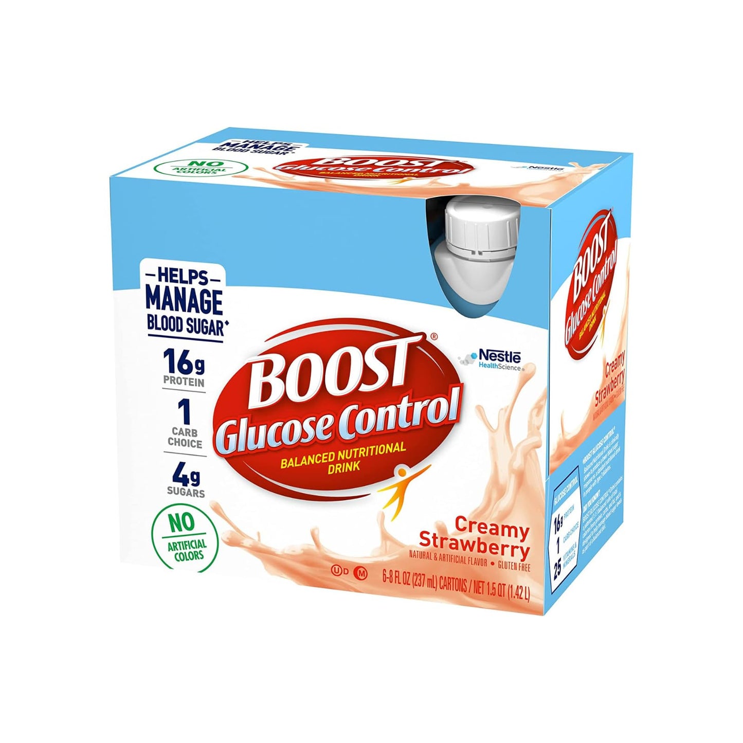 Boost Glucose Control Nutritional Drink (Pack of 4, Variety Pack)