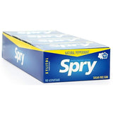 Spry Fresh Natural Xylitol Chewing Gum Dental Defense System - Aspartame-Free, Sugar-Free, Non-GMO, Gluten-Free (Peppermint, 10 Count Blister Cards