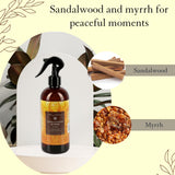 Abbey & Sullivan Linen Spray, Sandalwood Myrrh, 16 oz