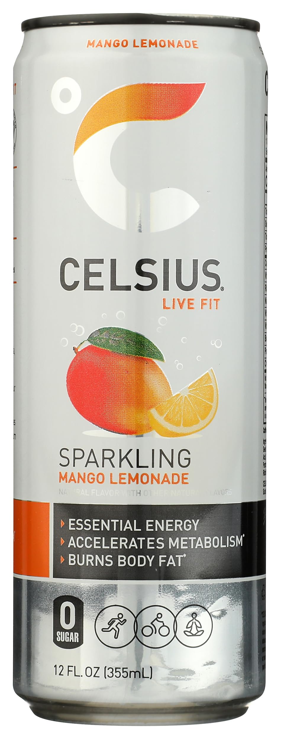 Celsius 12oz SS - Mango Lemonade