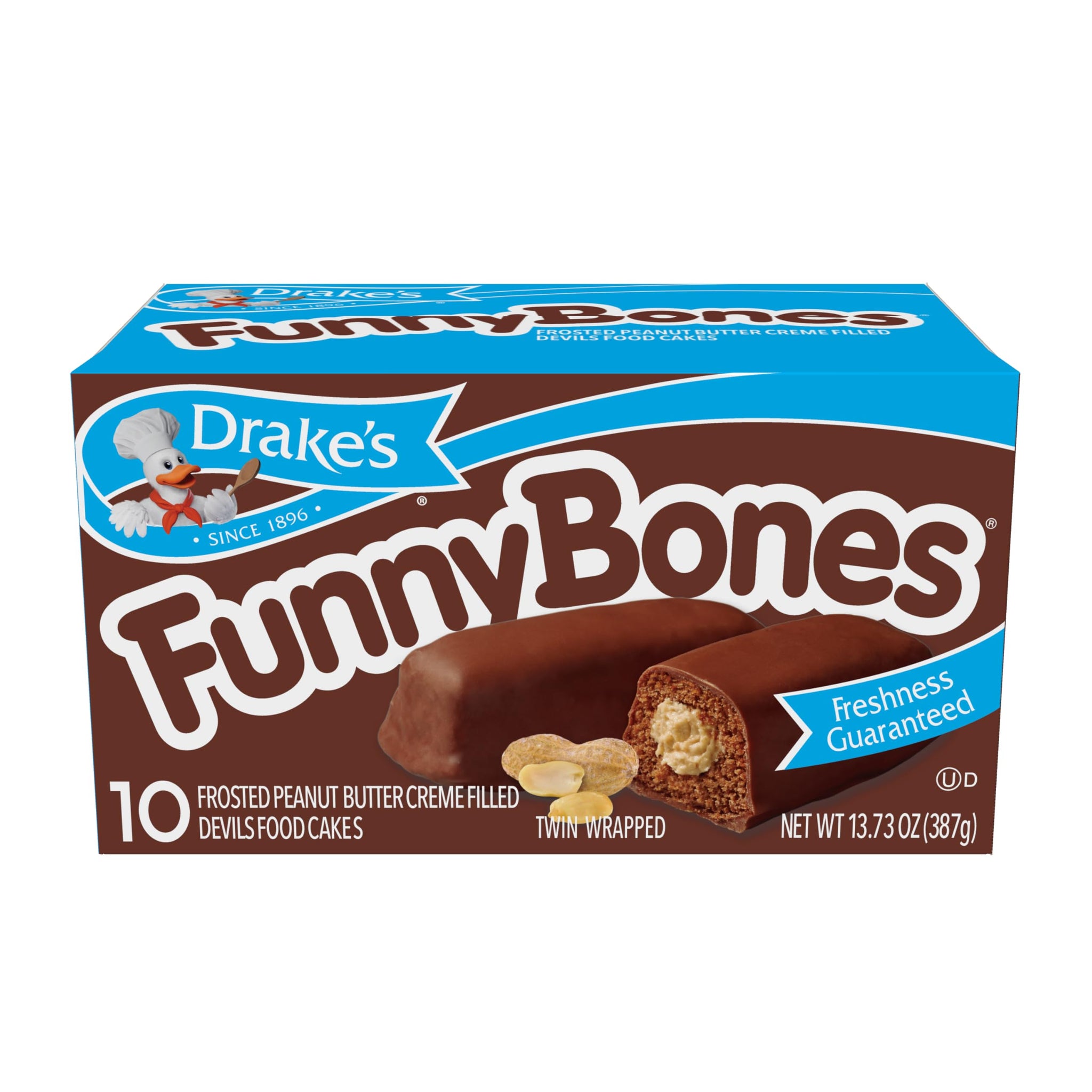 Drake's Variety Pack Yodels, Ring Dings, Devil Dogs, Funny Bones, and Coffee Cakes, Chocolate