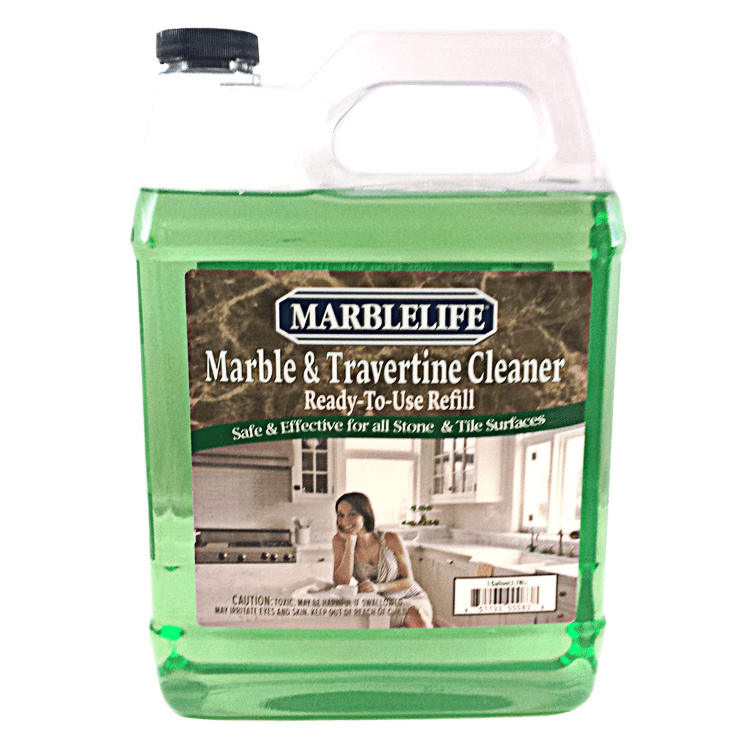 Marblelife InterCare Marble and Travertine Cleaner, Natural Stone & Terrazzo Liquid Cleaner, Shower & Tile Surface Care, Floor, Walls & Countertop