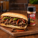 Gary's QuickSteak Wow! Seasoning | No MSG | Adds Flavor to Beef, Poultry, Soup, Sandwiches, French Fries, Popcorn and More | Made in Nebraska | 3.5 oz
