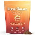 Dawnimate Mushroom Coffee - Tastes Like Coffee, Not Too Earthy & Still Healthy - Organic Power 8 Mushroom Blend - Including Lion’s Mane, Cordyceps