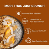 Erin Baker’s Homestyle Coconut Chia Granola with Ancient Grains - Made from Natural Ingredients, Crunchy Texture, Versatile Snack or Cereal - Vegan
