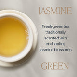 Rishi Tea Organic Jasmine Green Tea Bags, 15 Count (Pack of 6)