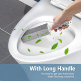 Laiyeoy Toilet Bowl Cleaner Pumice Stone -Hard Water Stain Remover with Ergonomic Handle, Powerfully Removes Toilet Bowl Rings?Rust &Lime?Ideal