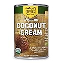 Organic Coconut Cream - NO GUAR GUM, Unsweetened, 20-22% Fat, 13.5 oz (12-Pack) | Nature’s Greatest Foods