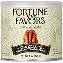 Fortune Favors Candied Pecans, Sweet and Salty Snack, Hand Crafted in Small Batches, USA-Grown (8oz, Classic)