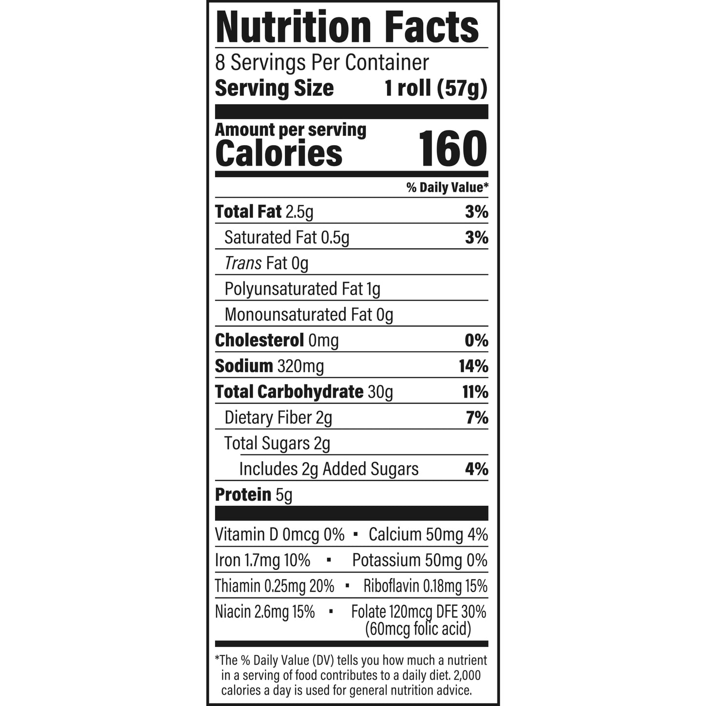 Anzio & Sons Kaiser Rolls, 8 count, (2.0 oz each), White Hamburger Buns, 16 oz Bag