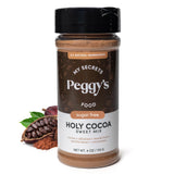 My Secrets Peggy's Food Holy Cocoa Powder - Premium 100% Natural Unsweetened Pure Cacao for Coffee, Smoothies & Desserts - Rich Dark Chocolate Flavor, Vegan, Keto, No Additives - 4 Oz