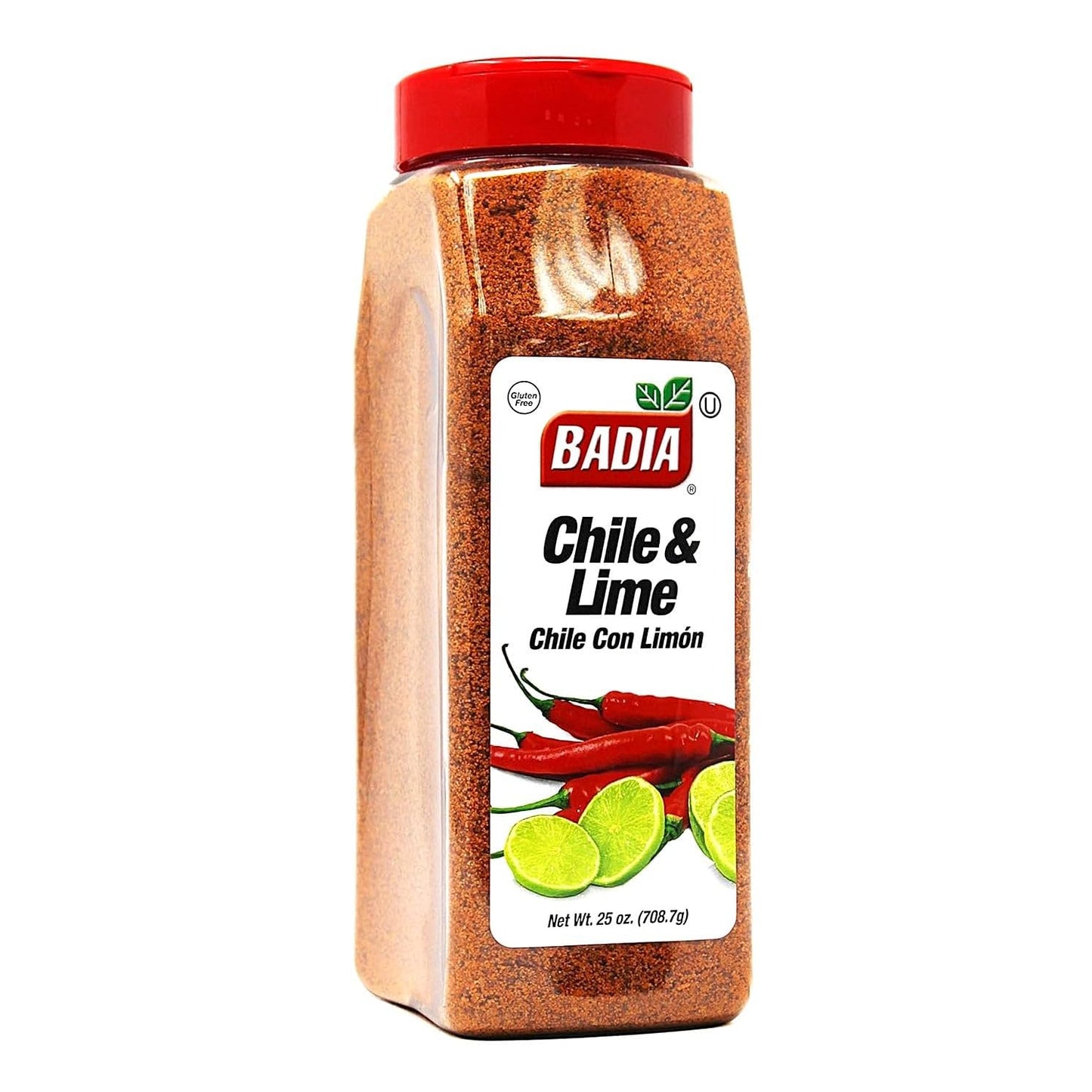 Badia Chile & Lime Seasoning, Chile con Limon 25 oz - Spicy Tangy Blend of Chili Peppers & Zesty Lime