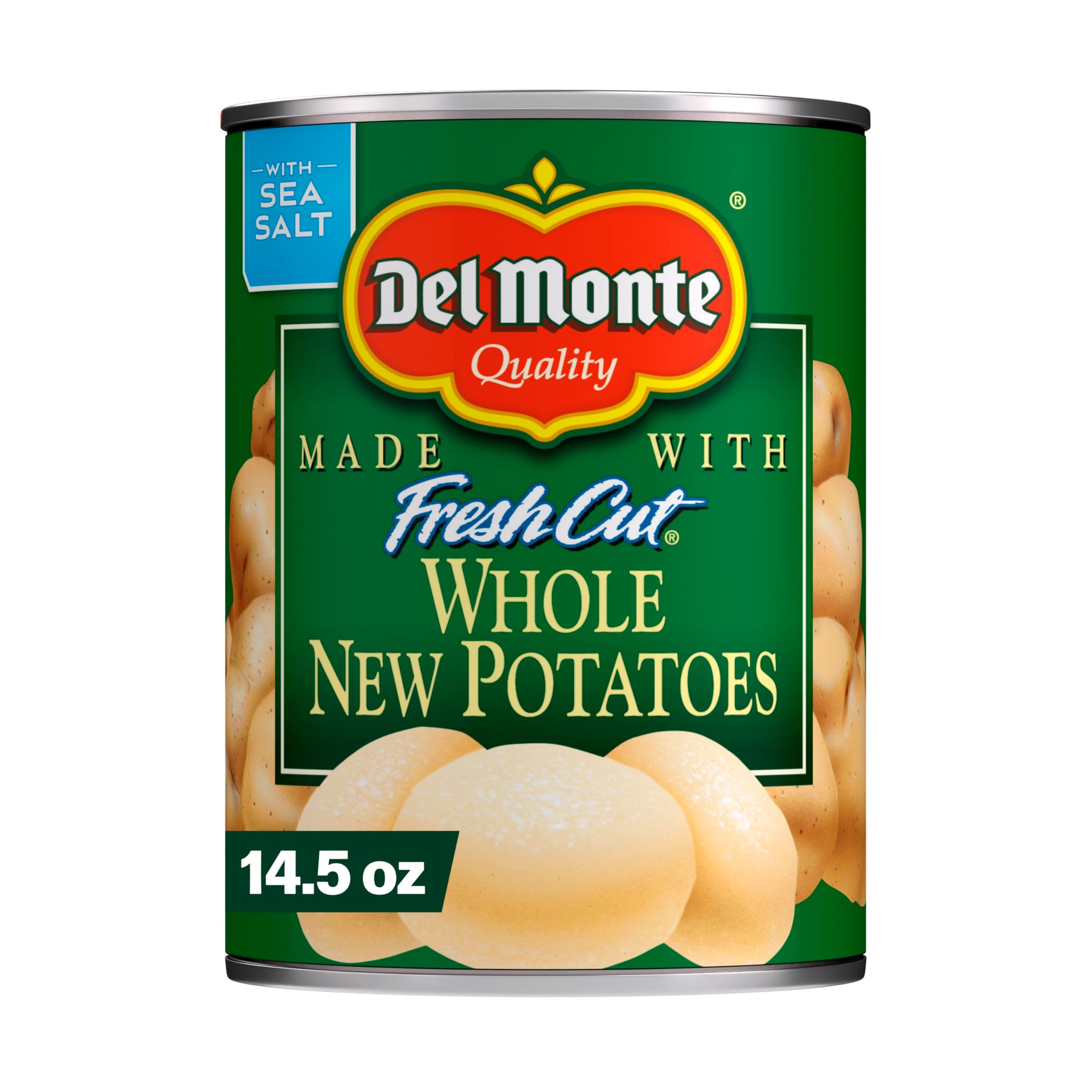 DEL MONTE FRESH CUT Whole New Canned Potatoes, Canned Vegetables, 14.5 oz Can