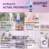 Aromar Cool Waters Concentrated Air Freshener Odor Eliminator (1 Oz Bottle)
