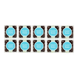 Sugarfina Dark Roast Espresso Beans Perfect 10 Party Pack, Chocolate Bites, Small Candy Cubes, 2.6 oz, 10 Count