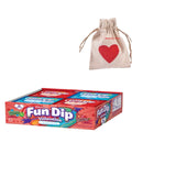 Valentine's Day Gift - Fun Dip Valentine's Day Candy, Friendship Exchange, 60 Ct Box Come With Maryse's Place Treat Bag (fun dip cherry valentines