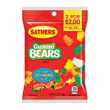 GUMMI BEAR 4.25OZ FRUITY